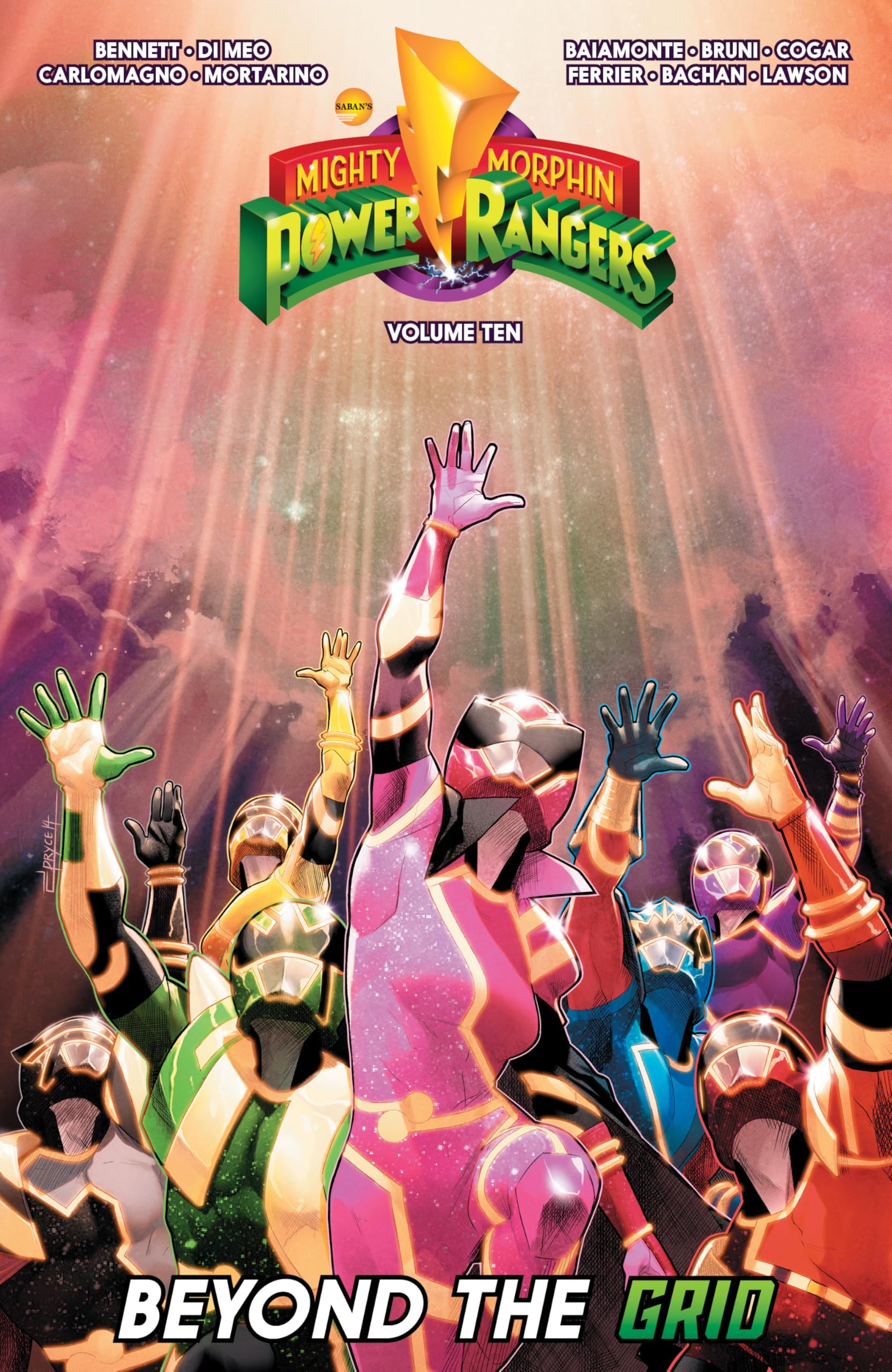 Mighty Morphin Power Rangers Vol. 10: beyond the grid | Amazon.com.br