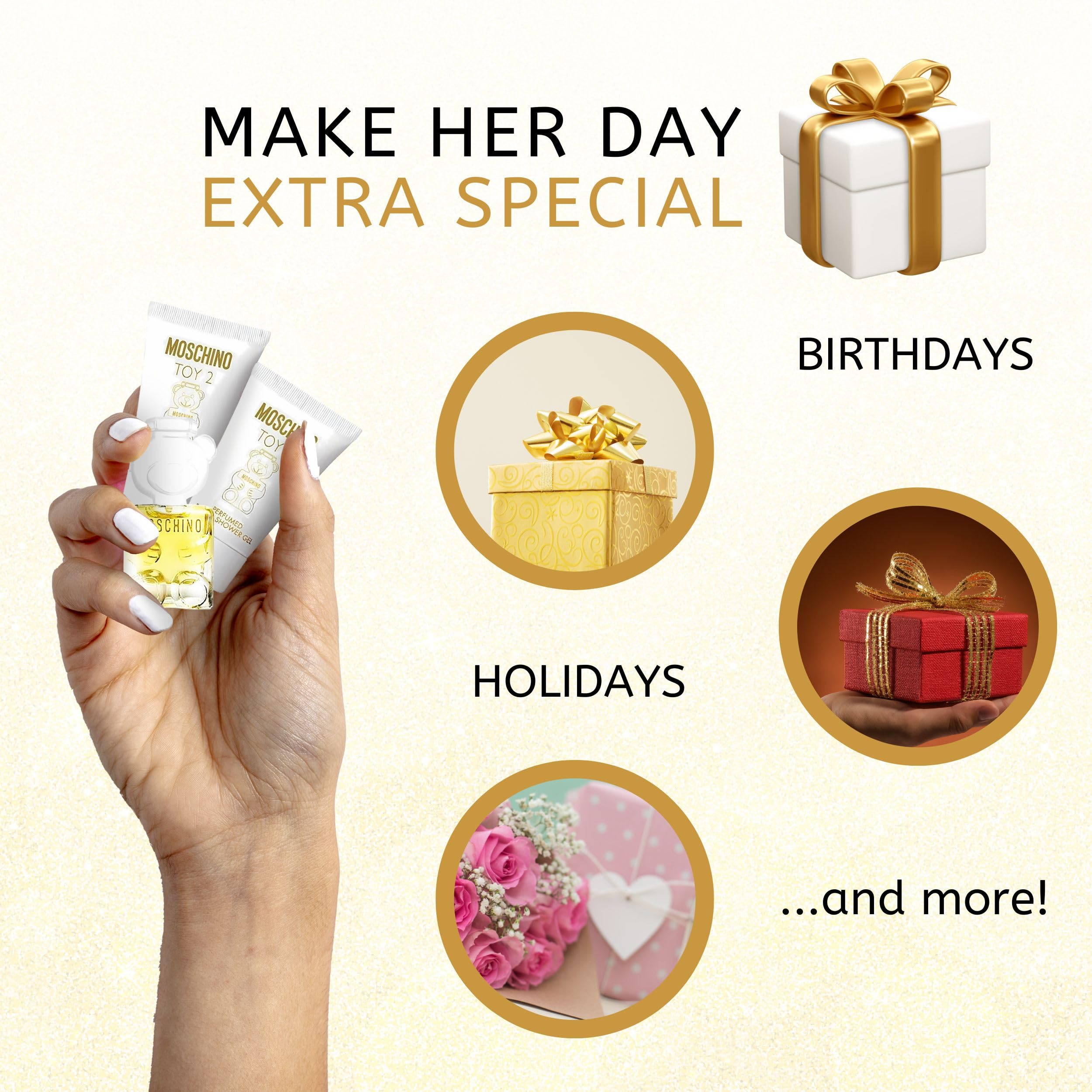 Moschino 3-Piece Mini Set, Toy 2 Scent for Women