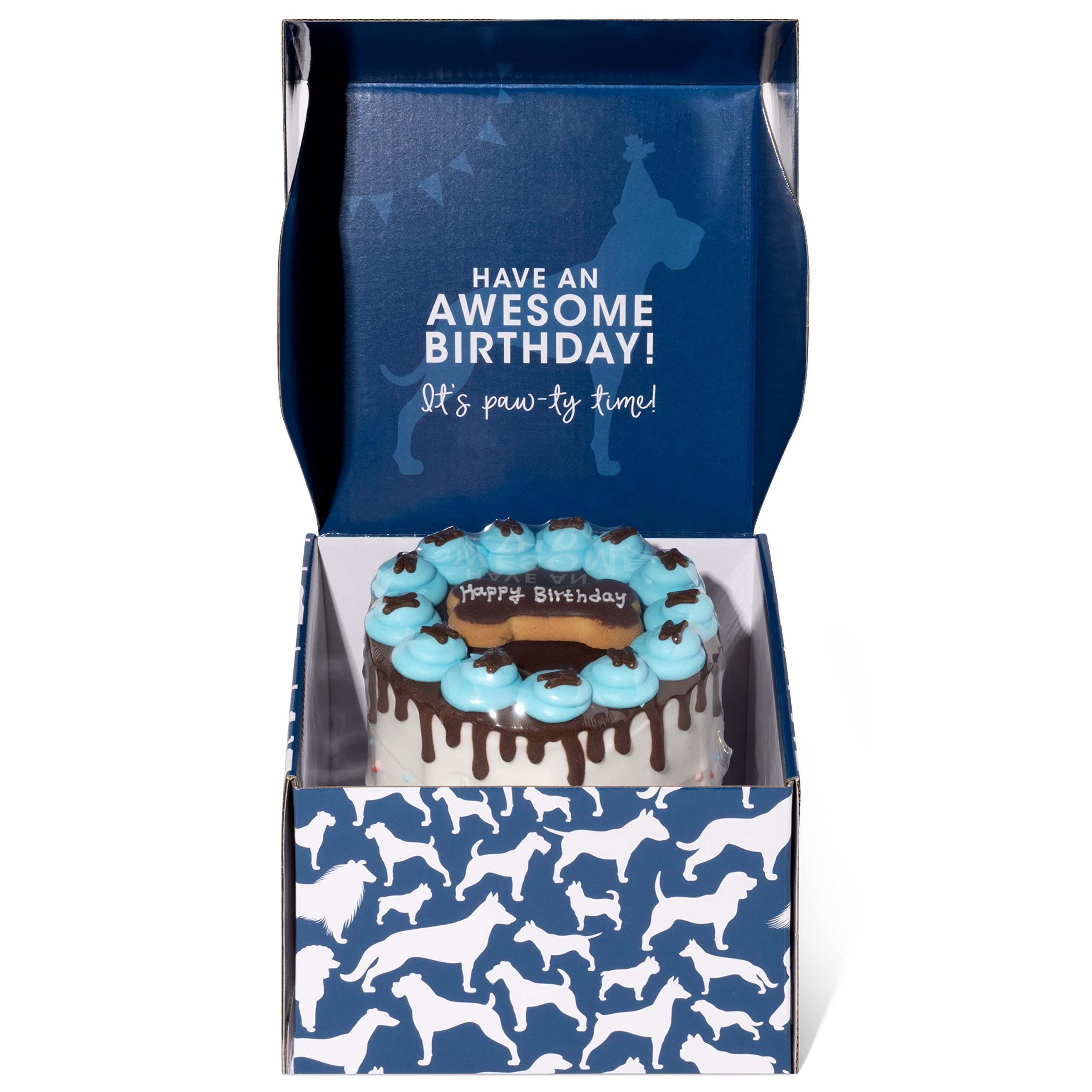 Buy Thoughtfully Pets, Boy Dog Birthday Cookie Cake, Ginger Flavored