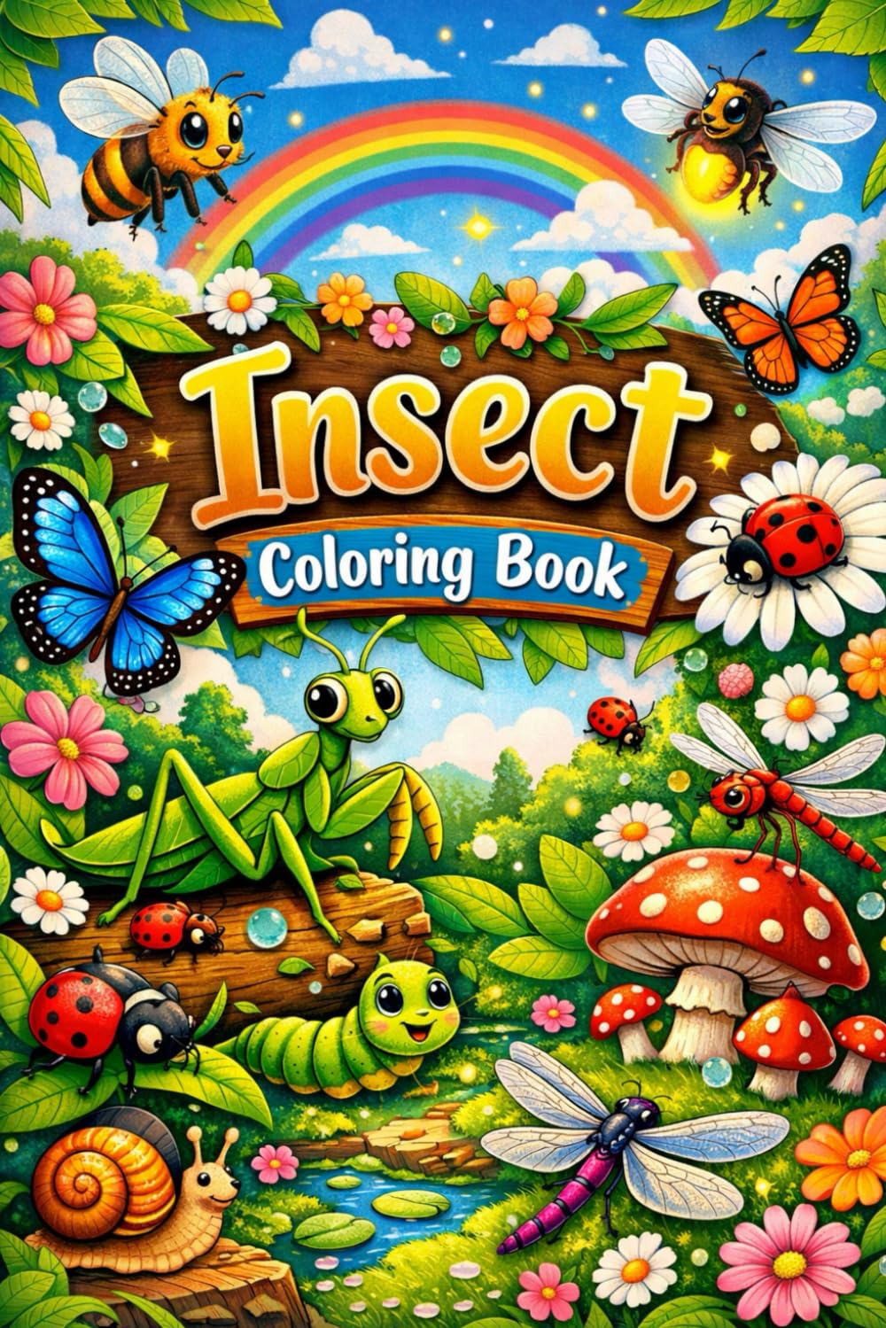 Insect: Coloring Book