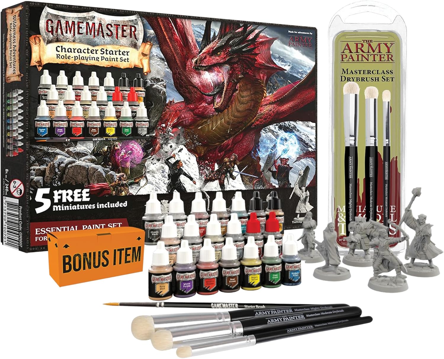 The Army Painter Masterclass Drybrush Set - Pennelli Per Dipingere Miniature E Modellini - Foto 7
