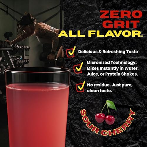 Miniatura 6 de Polvo de monohidrato de creatina micronizada  Suplemento de crecimiento muscular puro y sin relleno y fuerza máxima  Fabricado en Estados Unidos  30