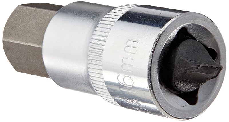 Soquete com Ponta Sextavada de 16 mm Mintcraft para Encaixe de 12,7 mm (1/2 pol.) Modelo 3506012013