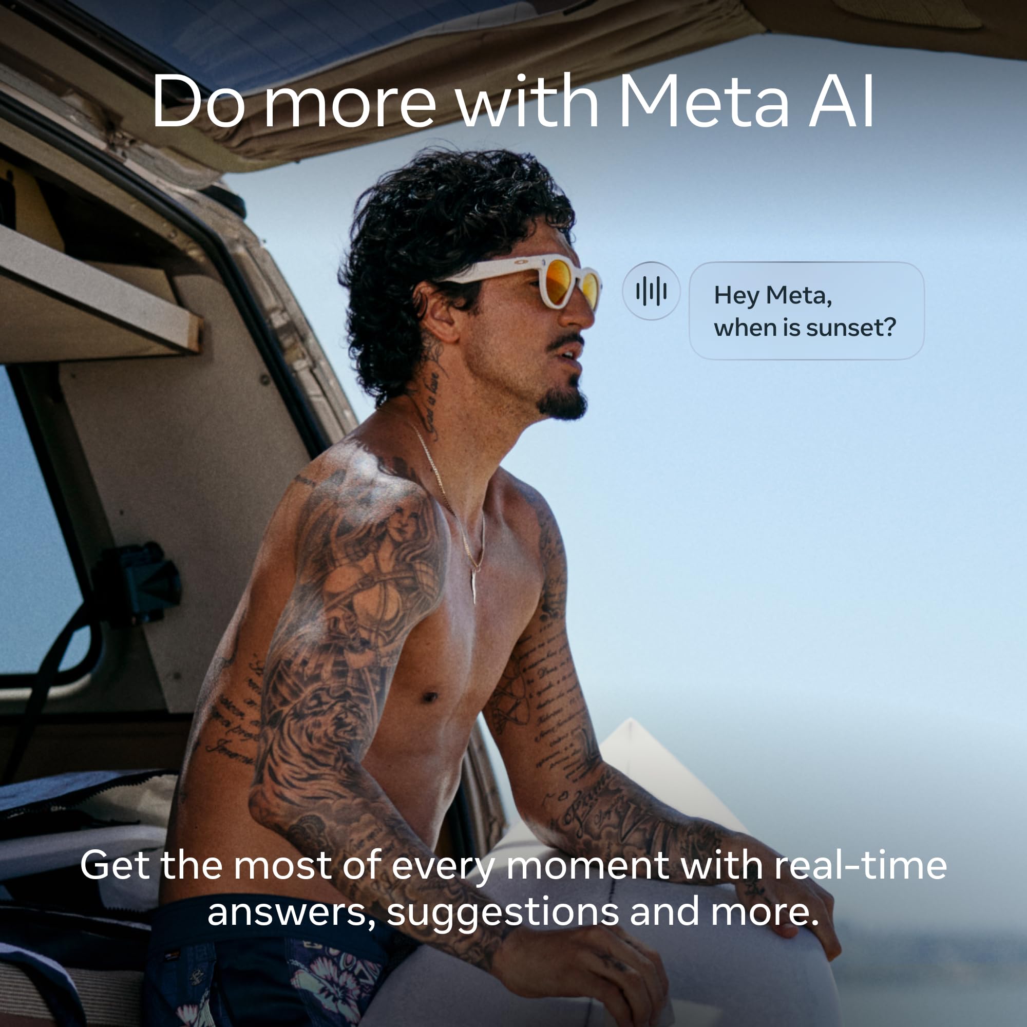Oakley | Meta HSTN - with Meta AI, Audio, Photo, Video Compatibility - Clear, Clear to Grey Transitions®