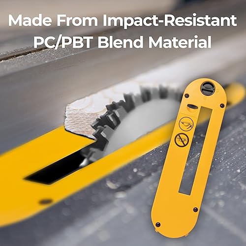 Miniatura 5 de TonGass Dado - Placa de garganta compatible con sierra de mesa portátil DeWalt de 10 pulgadas, compatible con DWE7490, DWE7491, DWE7491RS (tipo 2),