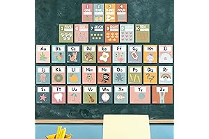 Classroom Alphabet Horizontal Line with Stunning Boho Style