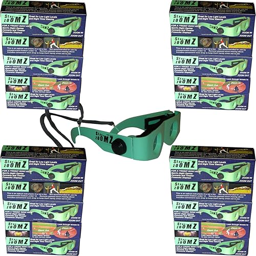 Lote de 20 gafas binoculares Nite Visión, niveles de luz bajos, ayuda para que los pacientes con degeneración macular vean caras y TV nuevamente.