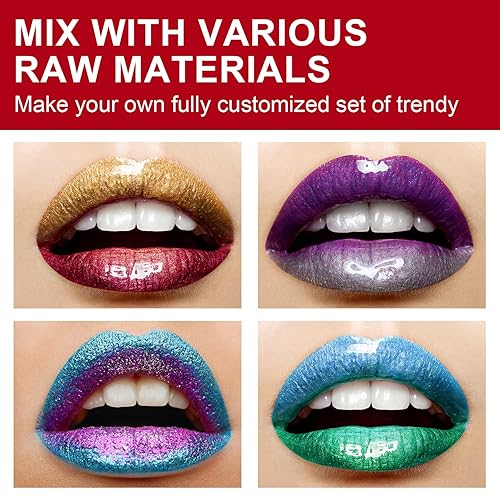 Miniatura 3 de Eakroo 2 unidades de base de brillo labial hidratante, material de aceite, base de maquillaje, base transparente antiadherente para brillo labial