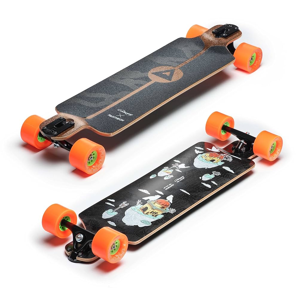 s☆新品 デッキ☆ ローデッド パンテオン コラボ スケートボード デッキ ローデットロングボード パンテオン トリップコラボデッキ