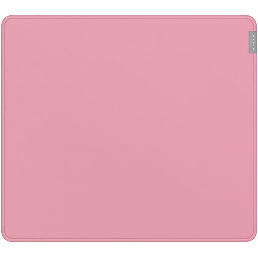 Razer Strider - Hybrid Mouse Mat with a Soft Base and Smooth Glide (Hybrid Soft/Hard Mat, Anti-Slip Base, Anti-Fraying Stitched Edges, Water-Resistant) L | Quartz Pink