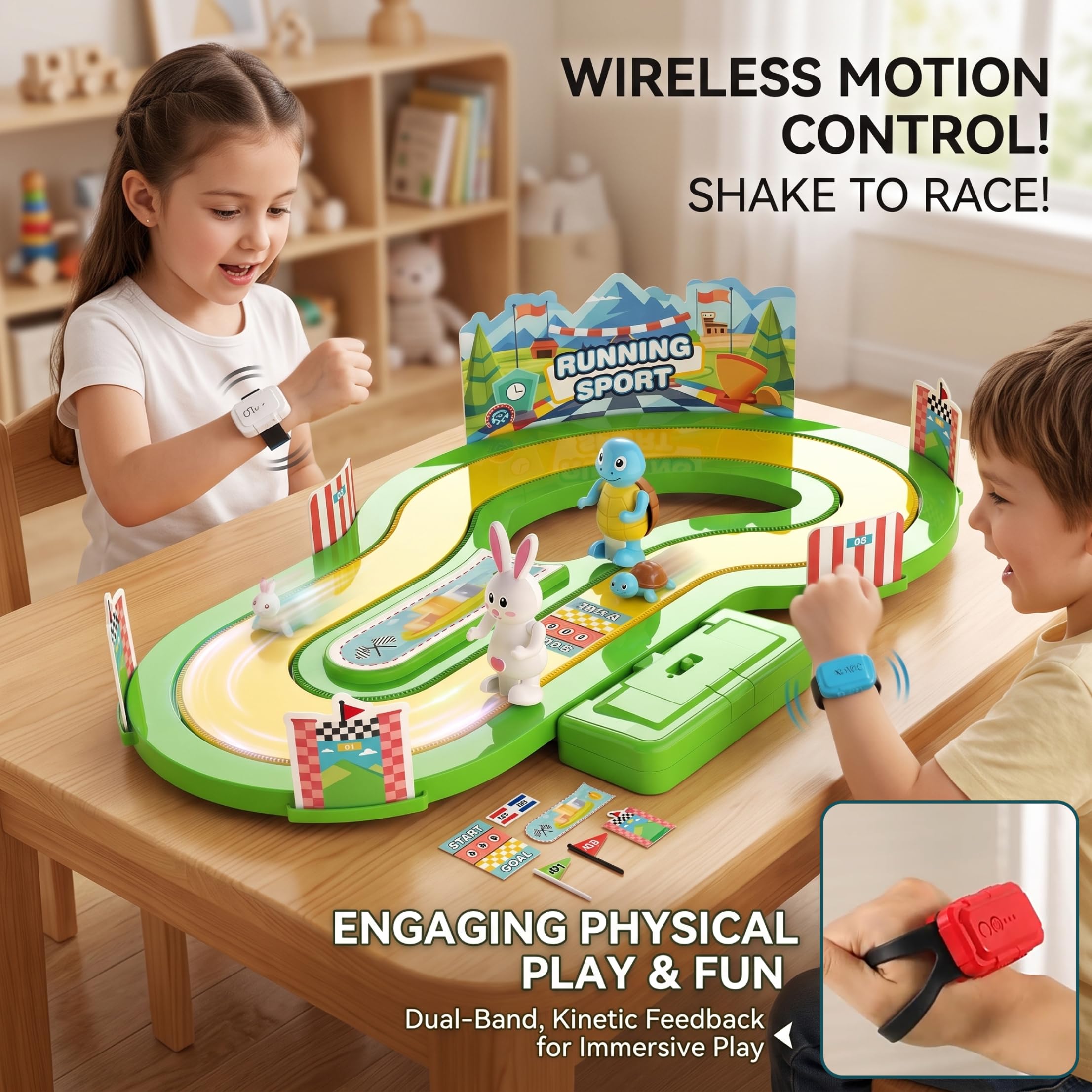 Gioco di sport in esecuzione per bambini Giocattoli di apprendimento per bambini con movimento wireless Stile 1