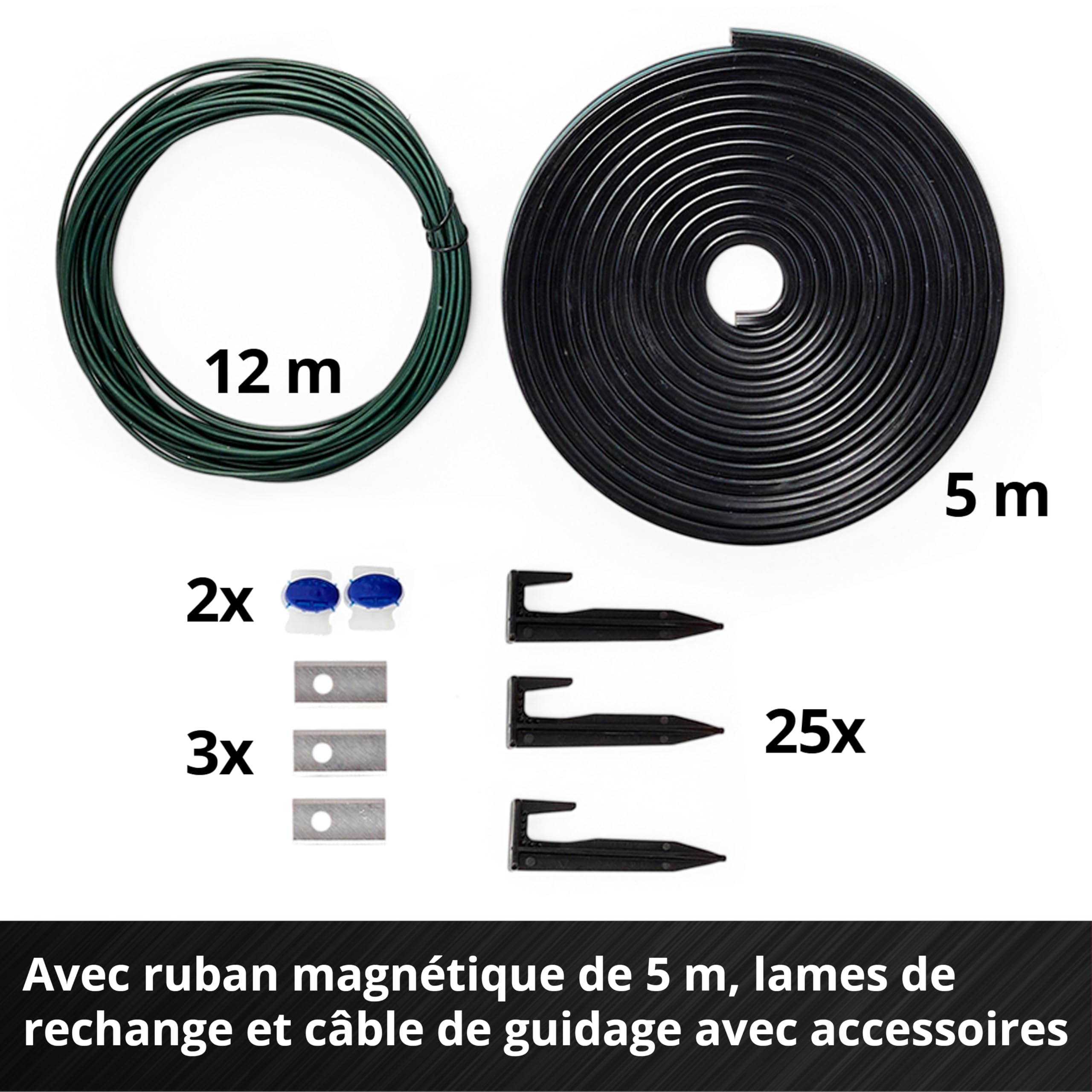 Einhell Robot-Tondeuse FREELEXO CAM Plus 600 Power X-Change (18 V, caméra remplaçant Le câble périphérique, pour 600 m², Moteur sans Charbon, Wi-FI, pentes Jusqu’à 25%, avec Batterie 4,0 Ah Plus)