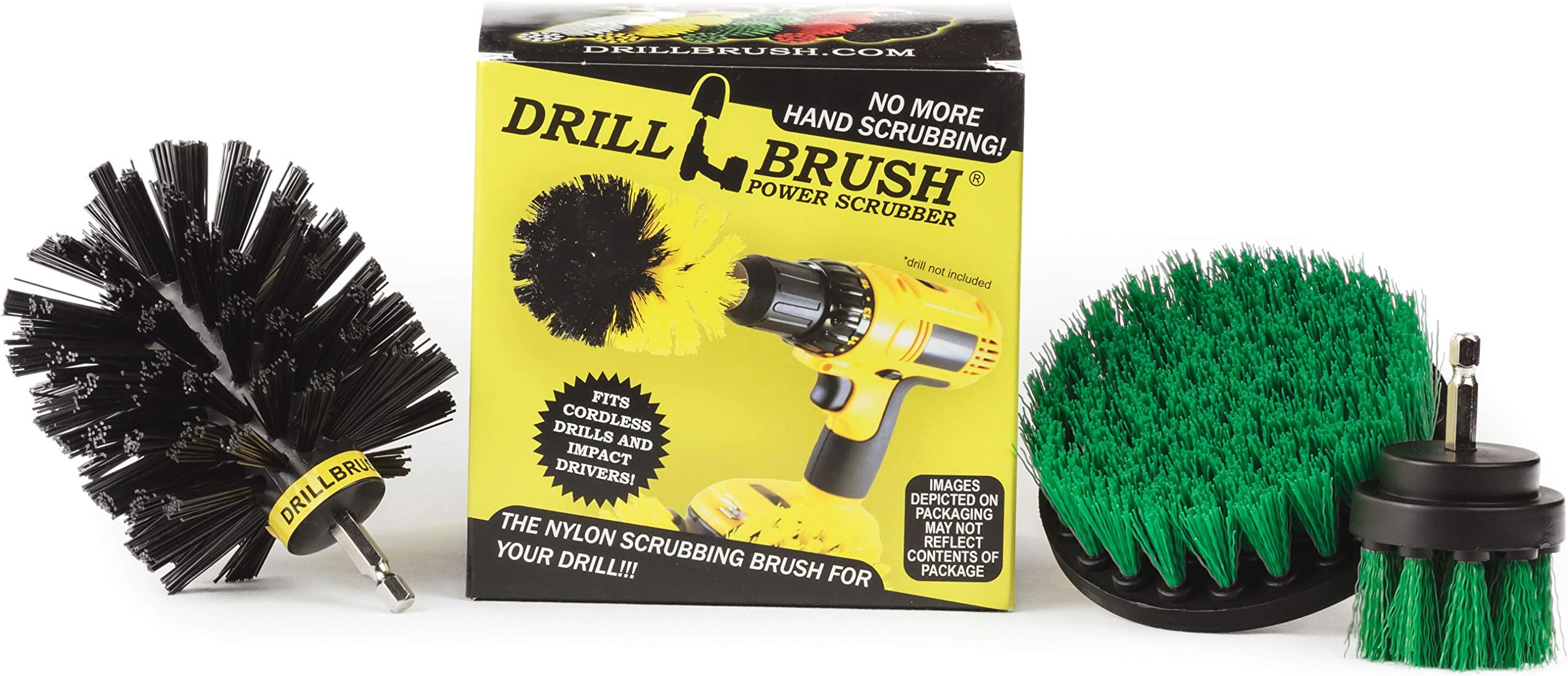 Revolving Electric Cleaning Brushes Bathroom Tub, Tile, and Shower Cleaning Kit