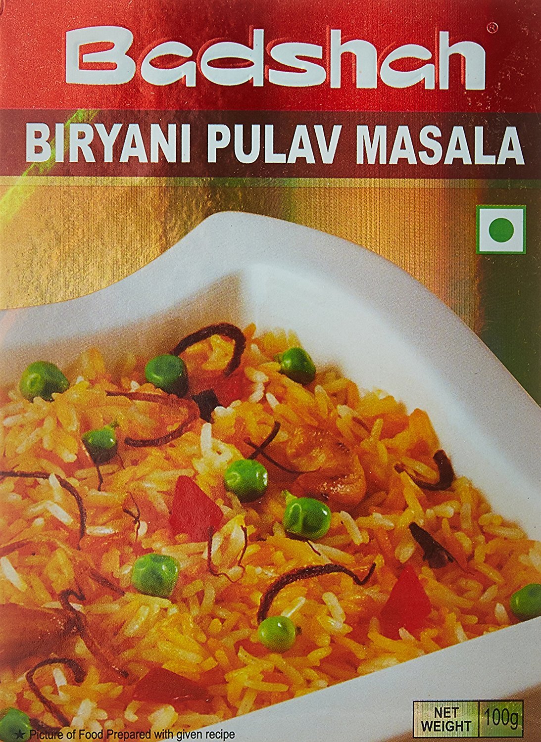 Bharat Bazaar Badshah Biryani Pulav Masala - 100 g