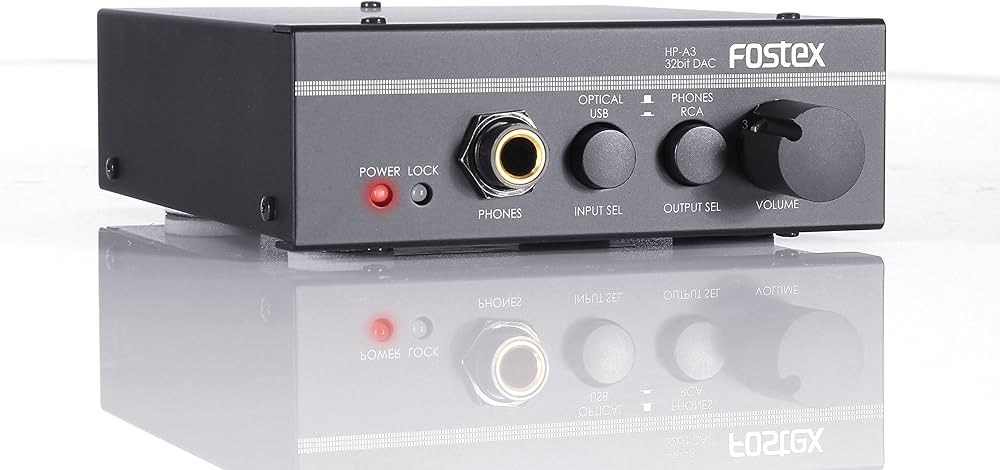 Fostex HP-A3 32-Bit Digital to Analog Converter/Headphone