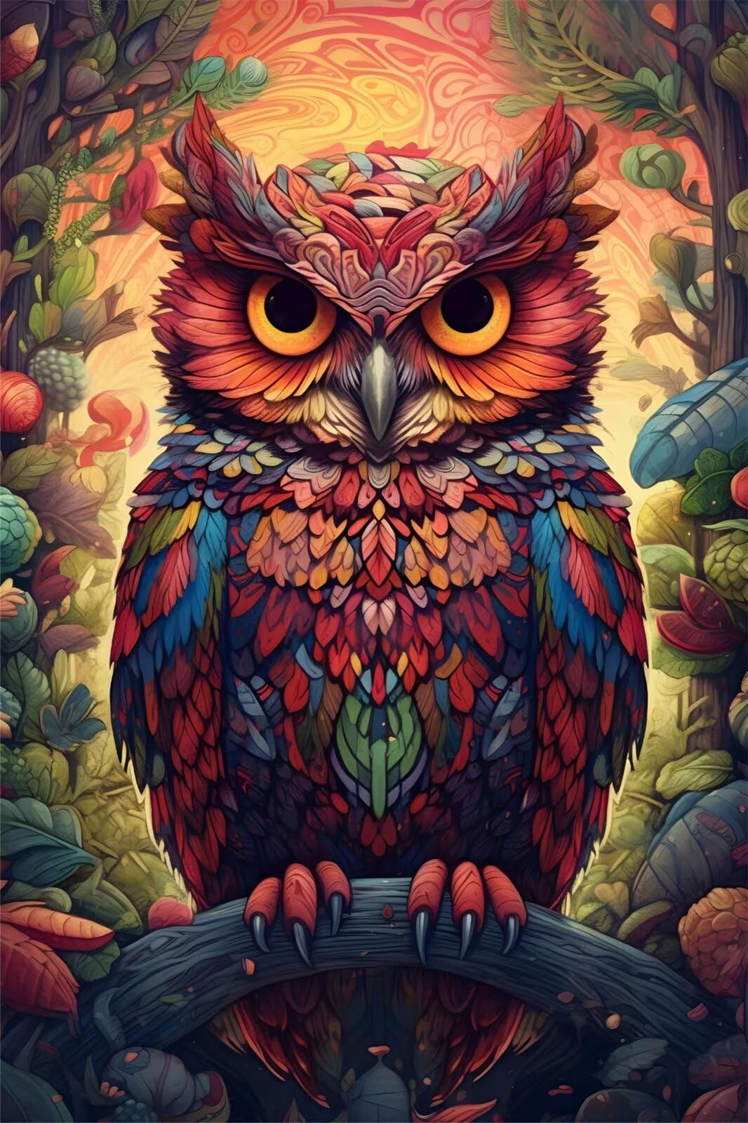 Puzzle 1500 elementów 87x57 cm puzzle ze zwierzętami sowa, gra twórcza i logika, gry edukacyjne wyzwanie zabawki doskonała aktywność rodzinna puzzle 1500 elementów dorośli