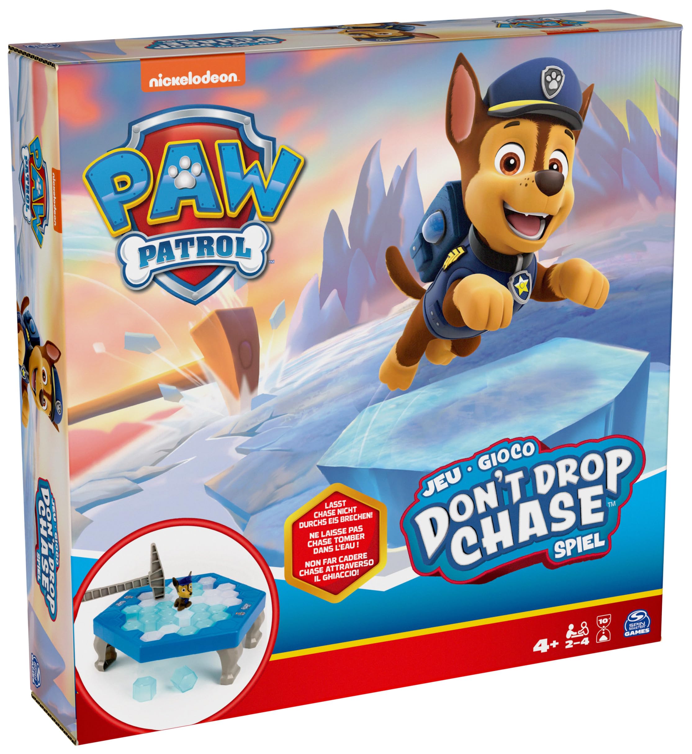 Spin Master Games Paw Patrol Don’t Drop Chase, Il Gioco Di Equilibrio Adatto A Bambini Dai 5 Anni In Su Di 6039199