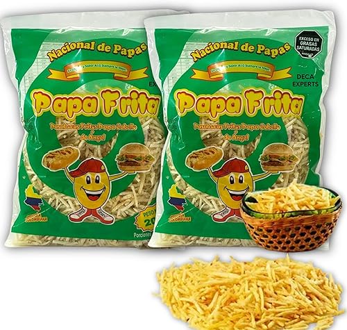 Miniatura 4 de DECA EXPERTS - Palitos de patata Shoestring, crujientes y crujientes paquete de 2 (7.63 oz - 200 gr)- palitos de patatas - fosforito de papa - papa