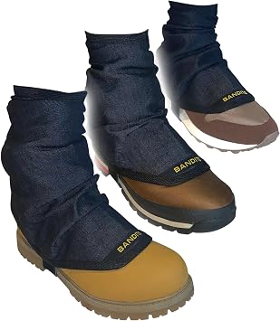 Bandits v2 - Gaiters for Hiking, Running, Landscaping, Construction and More - Fits Boots and Sneakers