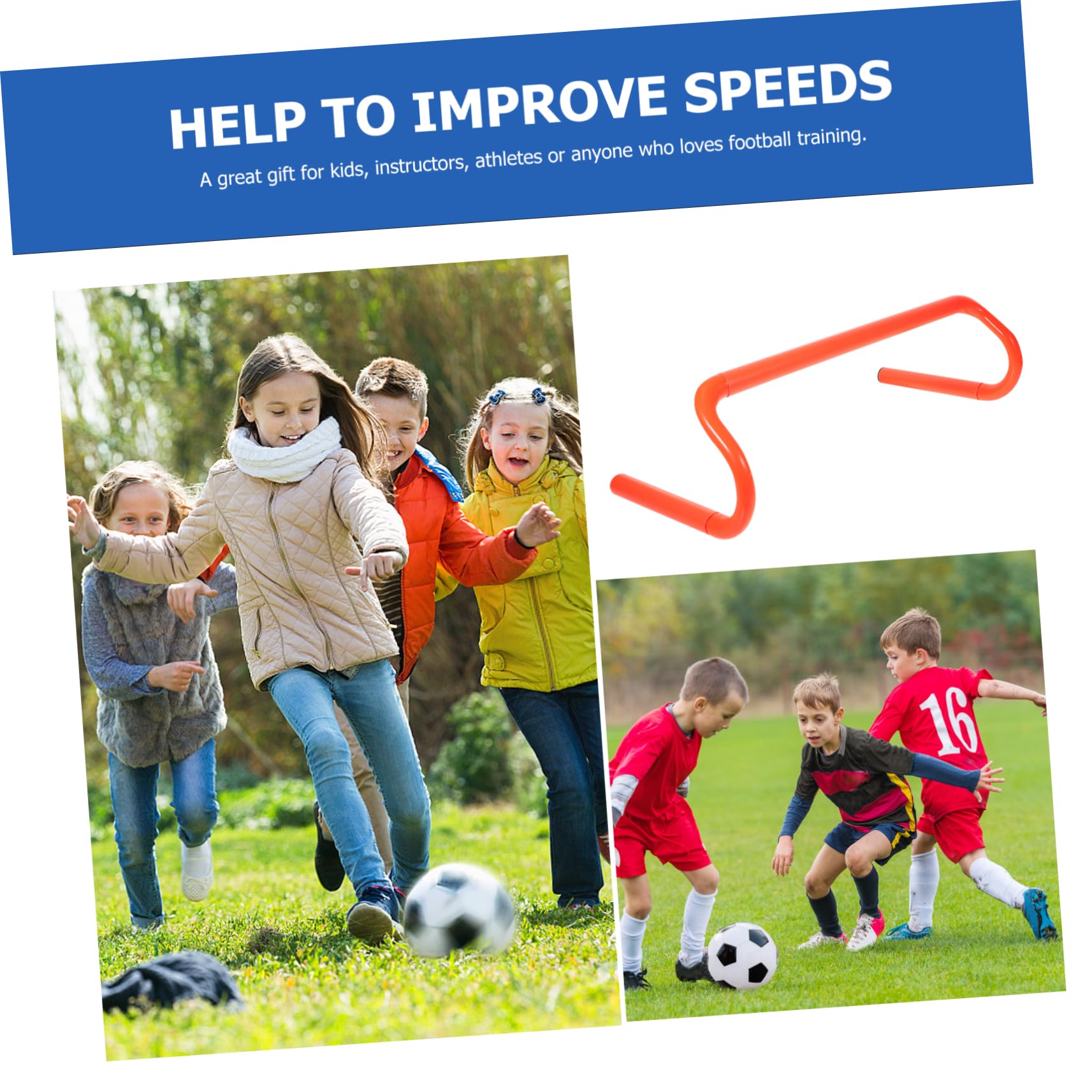 BRIGHTFUFU Speed Agility Training Hurdles for Adults Height Portable Equipment for Improved Speed Flexibility Coordination and Balance Sports Training