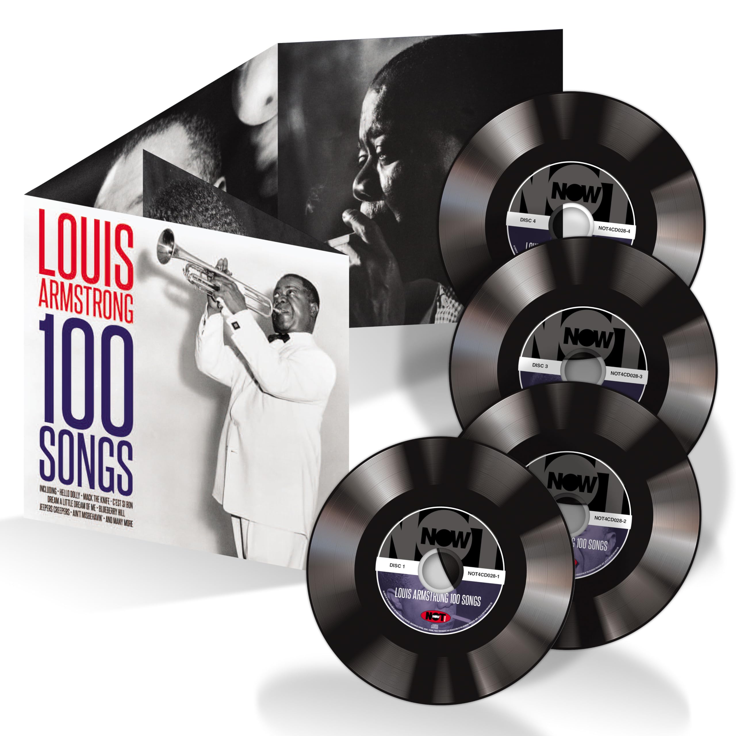 Louis Armstrong 100 Songs CD Box set Hello Dolly Mack The Knife Jeepers Creeper