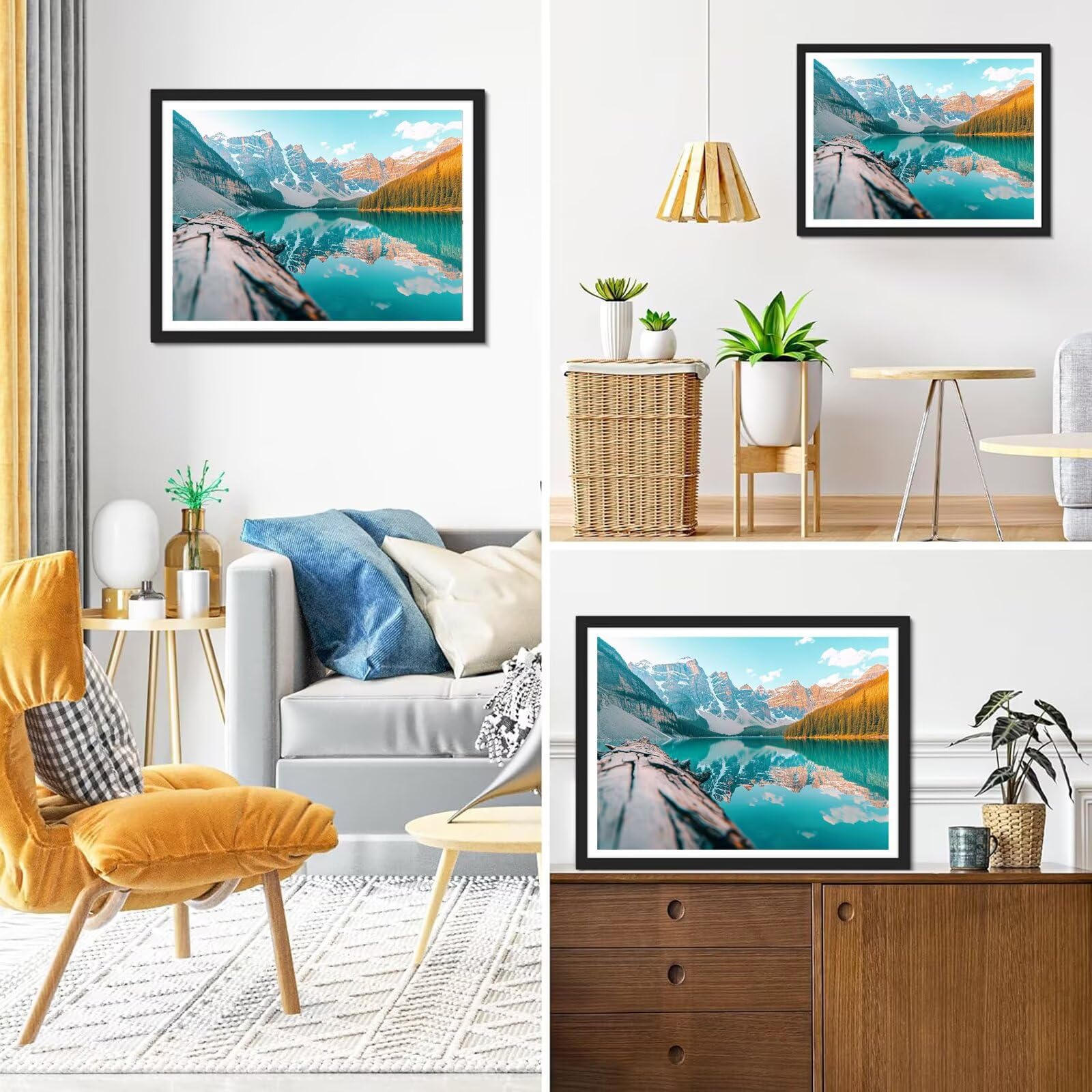 Diamond Painting Landschaft, 5D Diamond Painting Erwachsene 70x90cm qw1-677