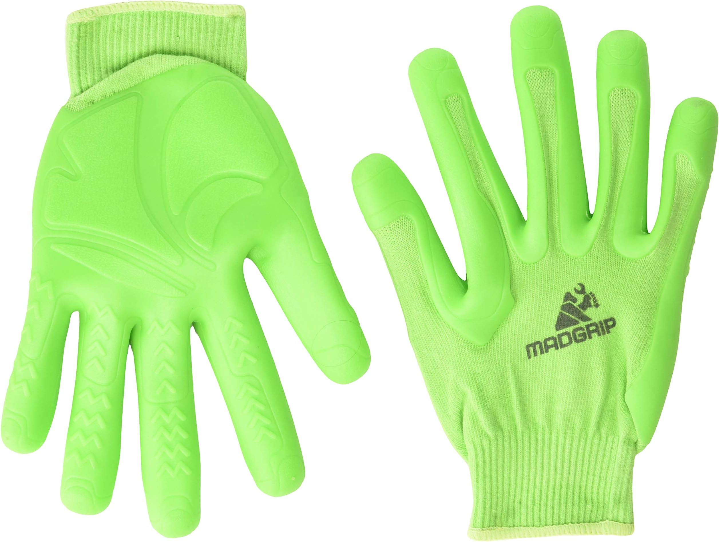 Mad Grip Pro Palm Exercise Gloves, Green