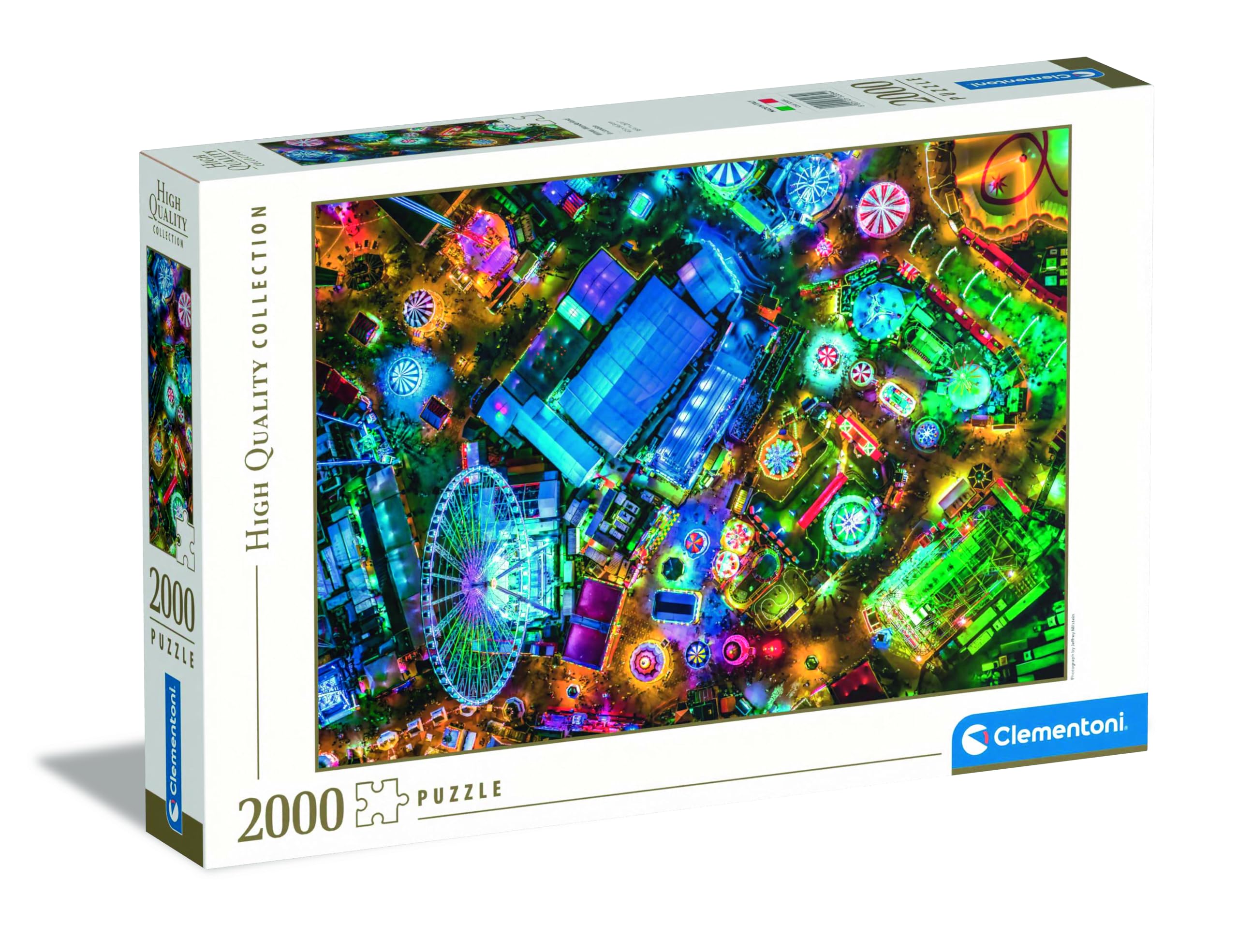 Clementoni Jigsaw Puzzle Collection, Winter Wonderland In London 2000 Pieces, Compact Box, Puzzle For Adults 14-99 Years