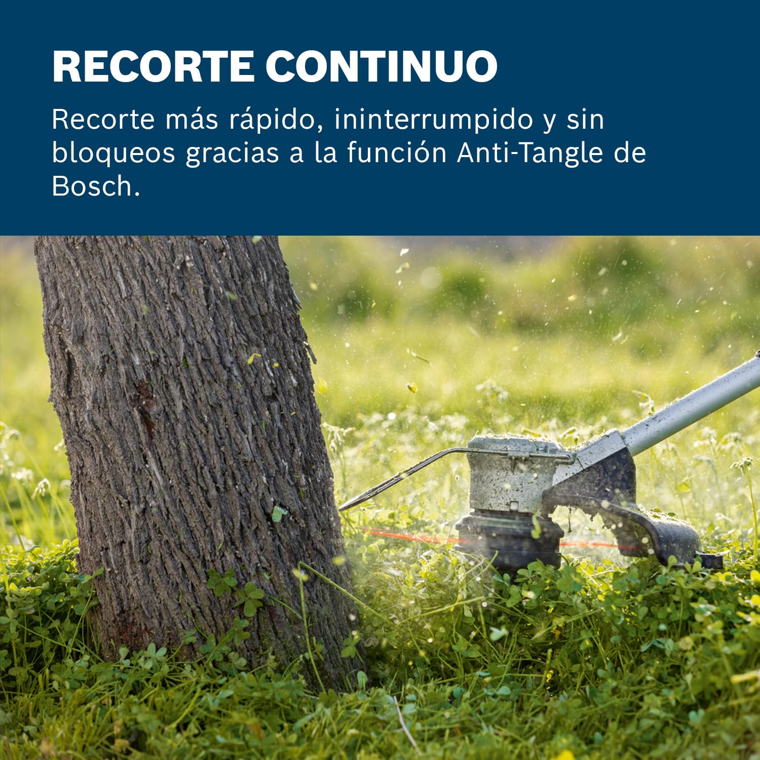 Bosch Professional 18V System cortabordes a batería GFR 18V-33 (motor sin escobillas, diámetro del área de corte 33 cm, incl. 1 correa, 1 bobina, sin batería/cargador)