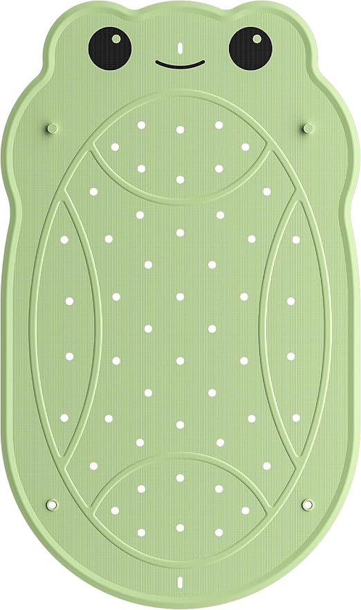 UNEEDE Kids Bathtub Mat Non Slip Shower Mat for Toddlers, Washable Anti Slip Tub Surface, Soft Rubber Mat for Bathtub Shower, Waterproof Bathtub Essentials for Children