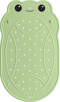 UNEEDE Kids Bathtub Mat Non Slip Shower Mat for Toddlers, Washable Anti Slip Tub Surface, Soft Rubber Mat for Bathtub Shower, Waterproof Bathtub Essentials for Children