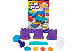 Rainbow Mix Set: Kinetic Sand Factory Delight for Budding Creators