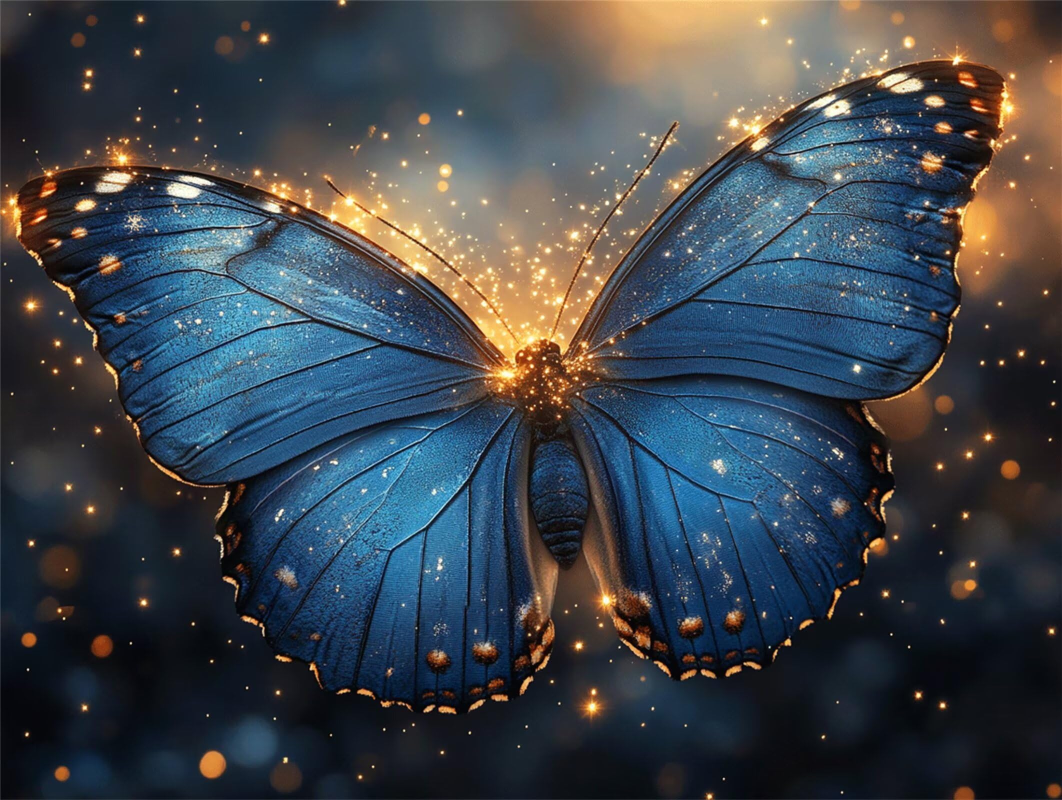 Puzzles 1500 Piezas, Puzzle Madera Mariposas sueño, n-245