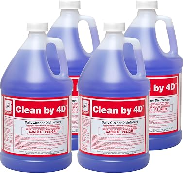 Peroxy 4D Disinfectant # 101204, 4 gal per cs -1 CASE
