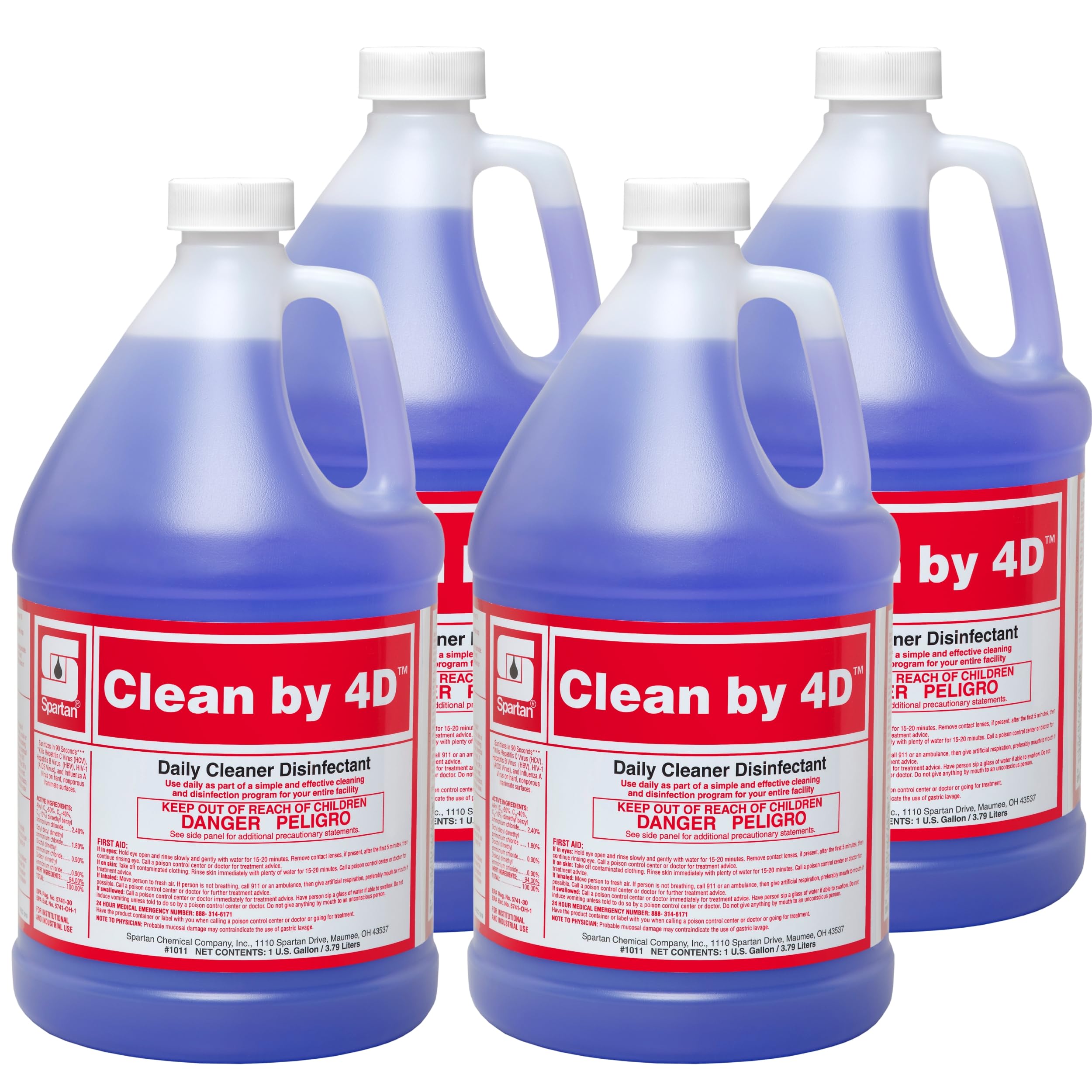 Amazon.com: Peroxy 4D Disinfectant # 101204, 4 gal per cs -(1 CASE