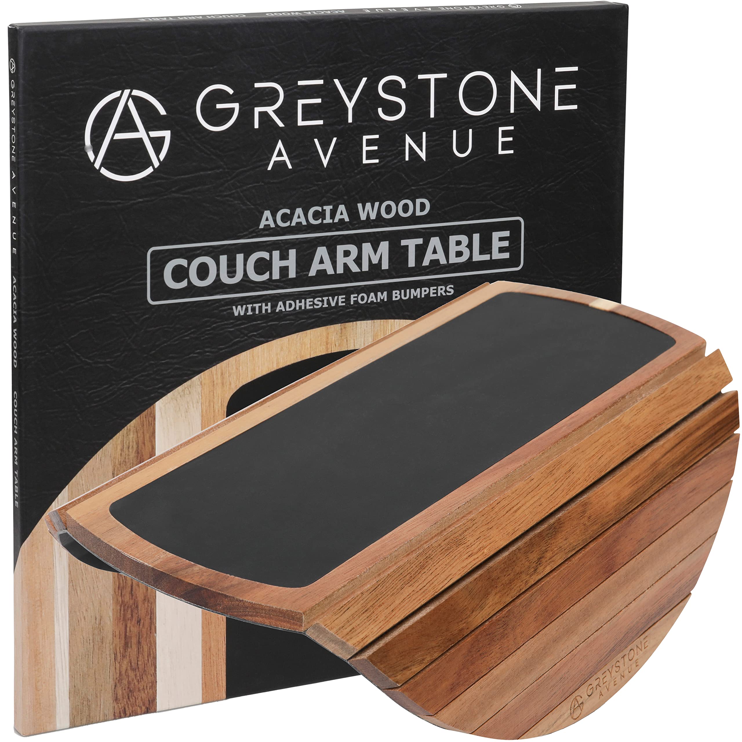 Buy Greystone Avenue Couch Arm Table NonSlip Silicone Surface and