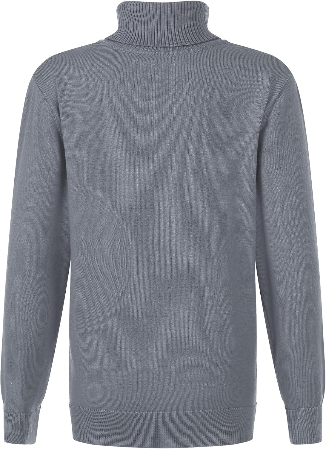 Hularka Kids Boys Girls Winter Warm Ribbed Turtleneck Long Sleeve Knitted Sweater Pullover Tops Blouse