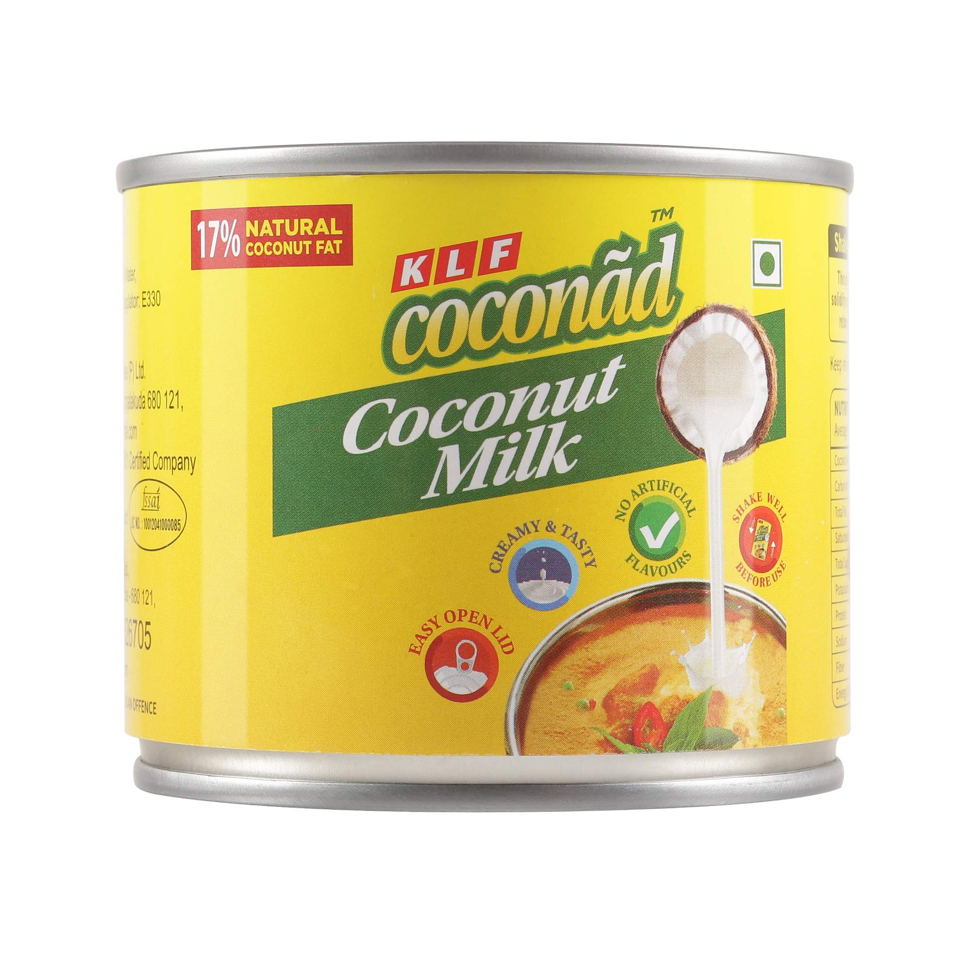 Klf Coconad Coconut Milk, 6 x 200 ml