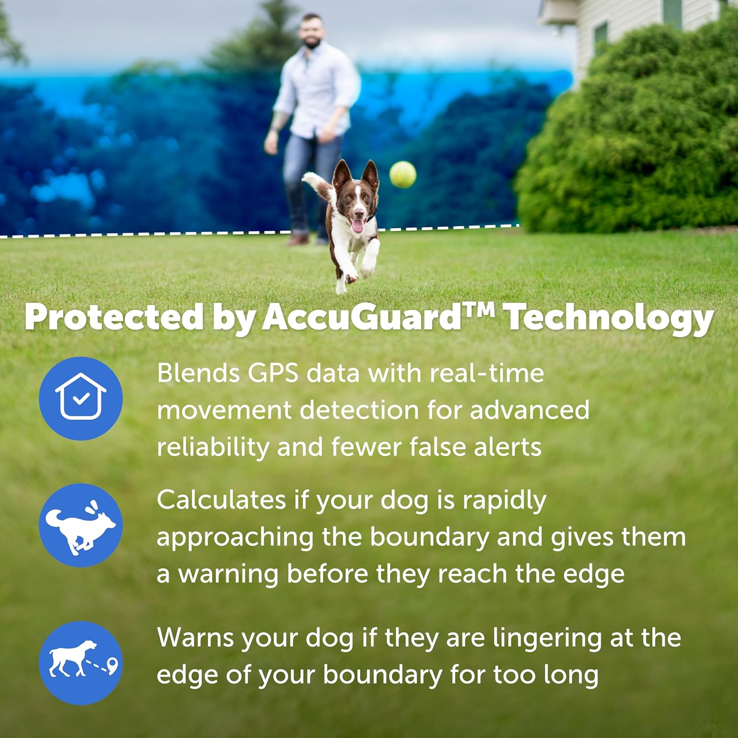 Diagram explaining AccuGuard Technology features.