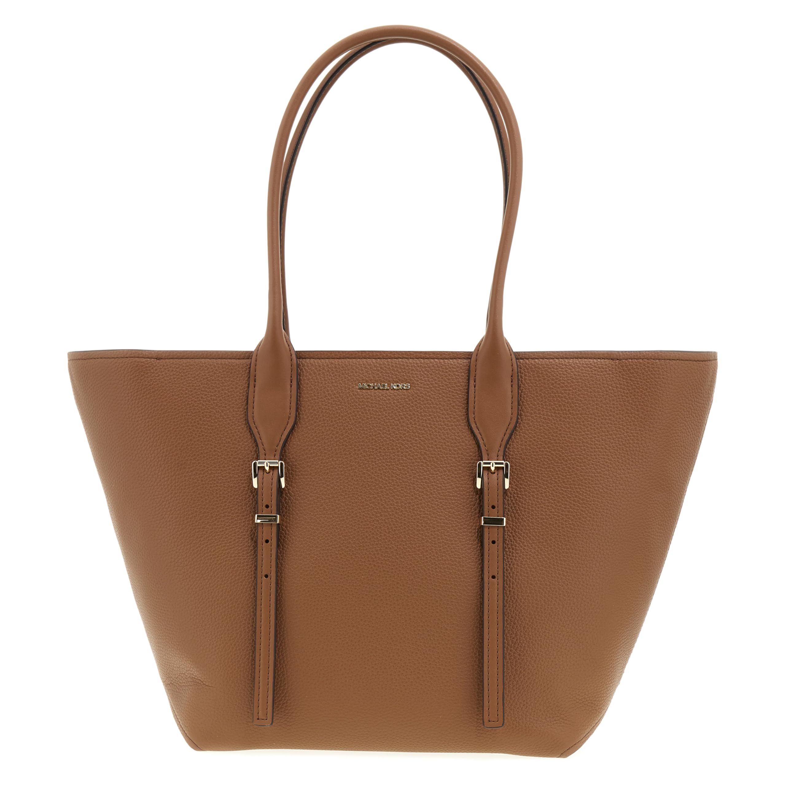 Michael Kors Women's Brown Caramel Leather Shopping Bag