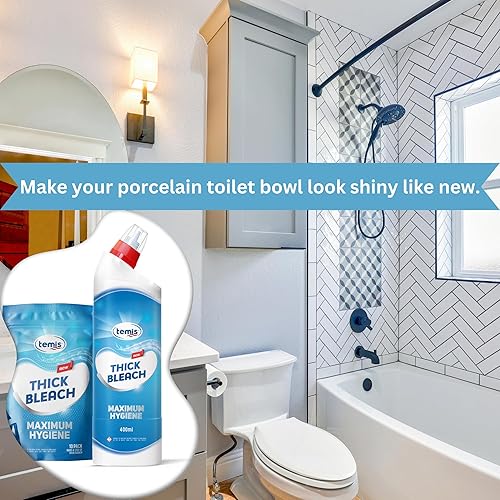 Miniatura 4 de Temis Blanqueador grueso - Líquido limpiador de inodoro para baño (4 litros)