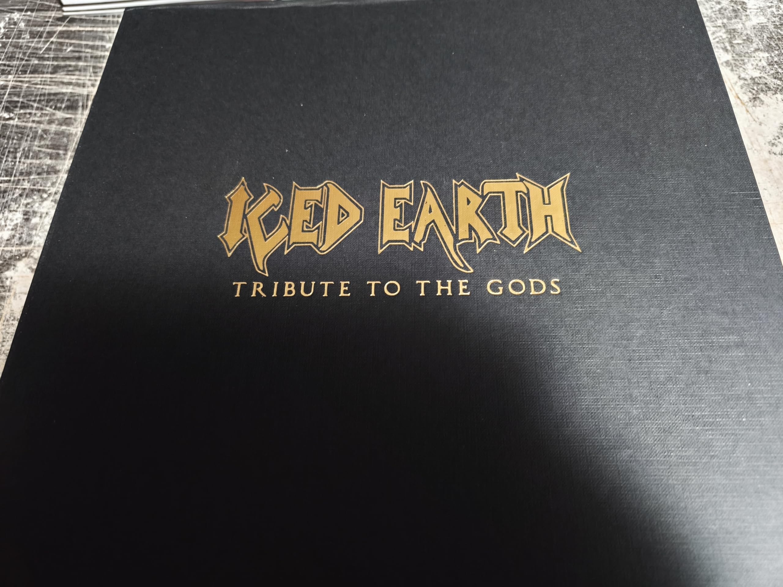 Tribute To The Gods Luxurious Box Embossed in Gold