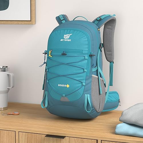 Miniatura 2 de SKYSPER Mochila de senderismo para hombres y mujeres, mochila de viaje de 35 litros, impermeable, mochila de campamento ligera para exteriores