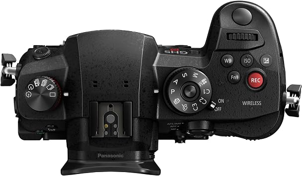 Panasonic Lumix DC-GH5S Mirrorless Micro Four Thirds Digital Camera International Version + Battery for Panasonic DMW-BLF19 + 128GB Class 10 Memory Card Bundle
