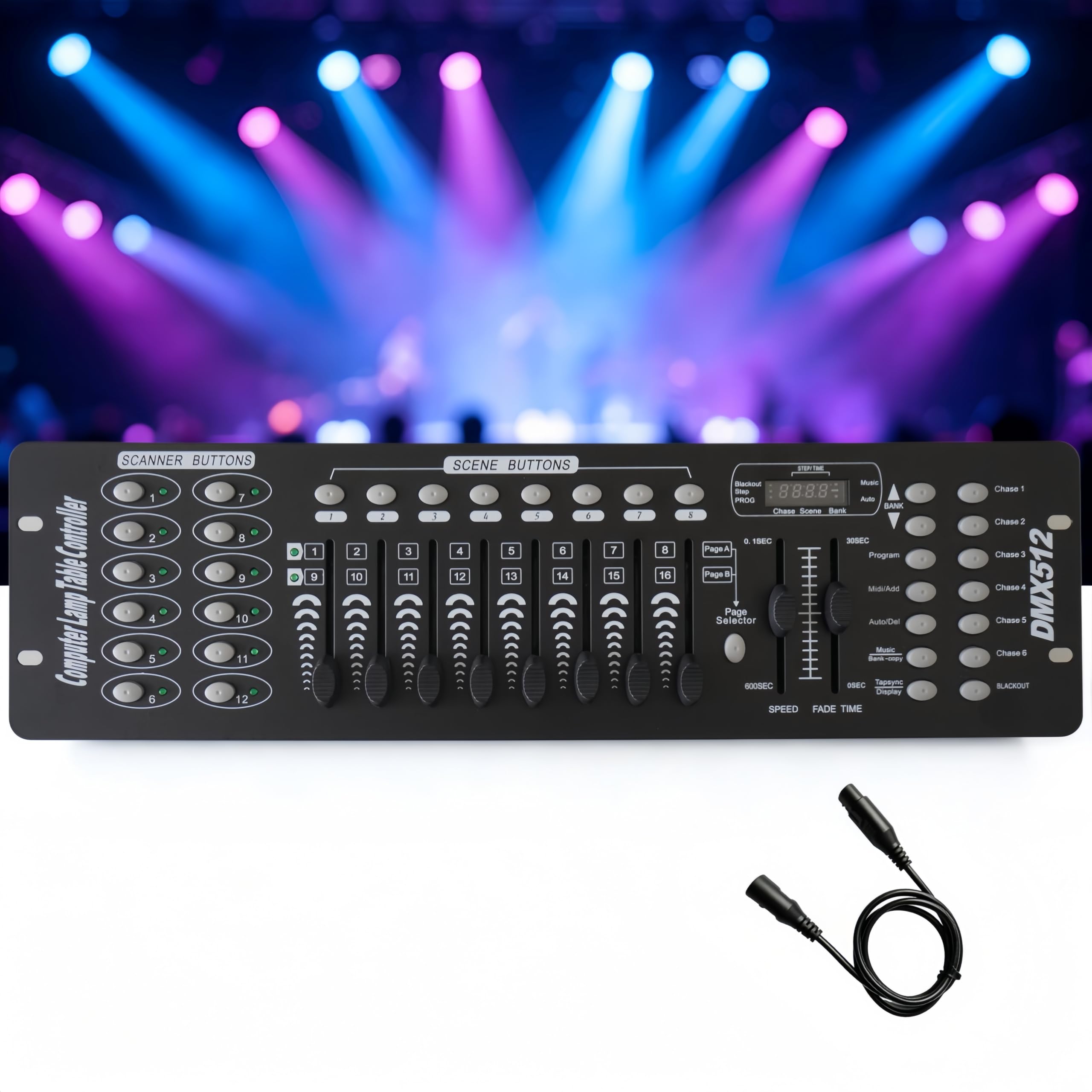 Amazon.com: JCYWFLODY Professioanl 192 DMX Controller for DJ