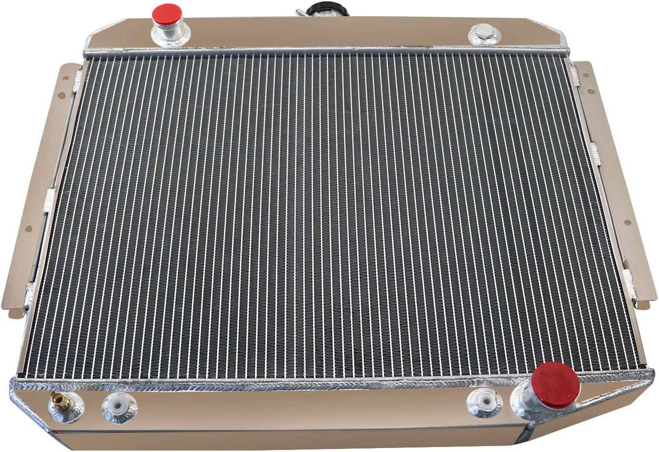 4 Row Aluminum Radiator fit 1971~1979 Dodge D100 D150 D200 D300 D400 5.2 5.9L