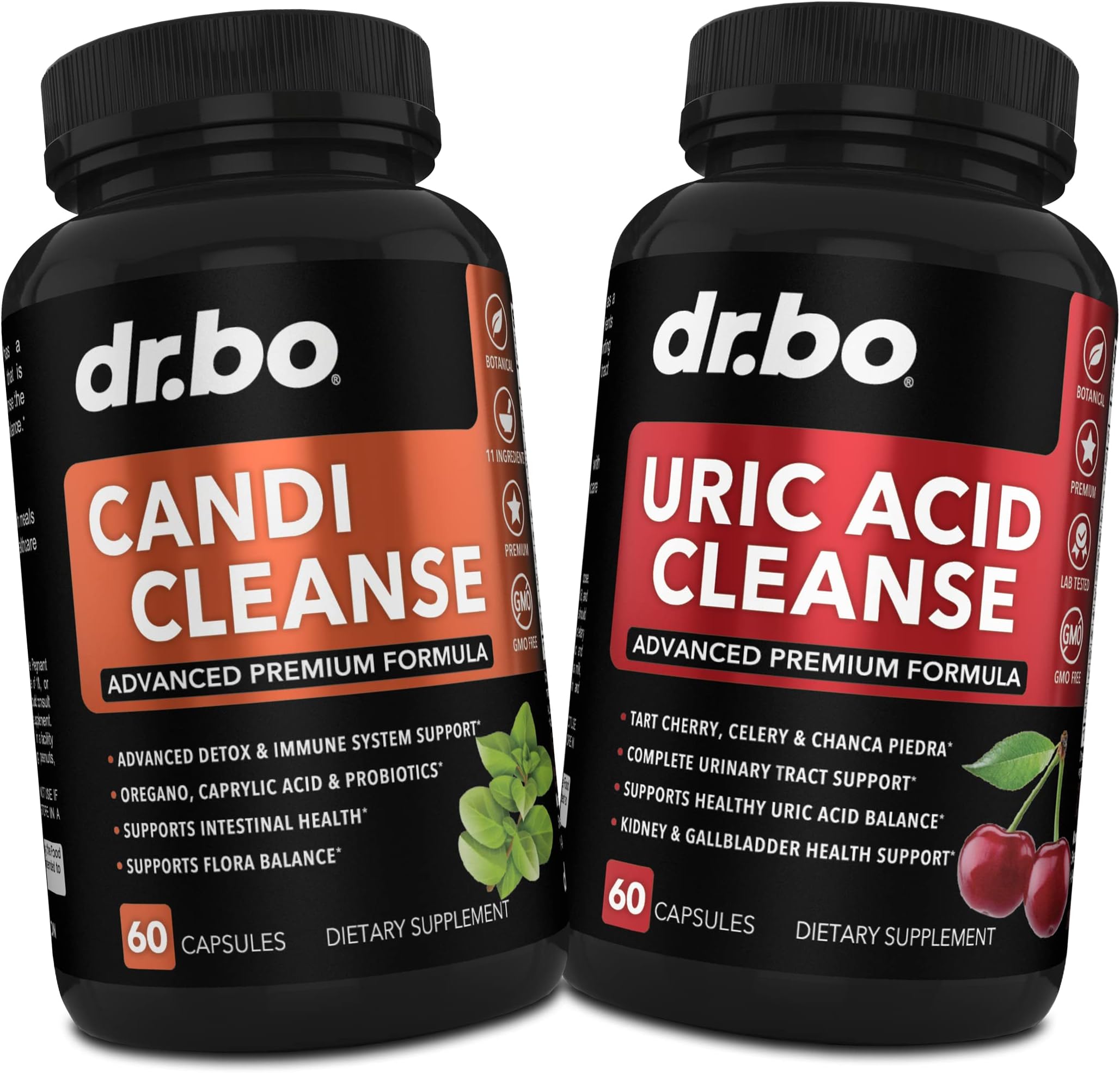 DR. BO Candi Uric Acid Cleanse Support Oregano & Kidney