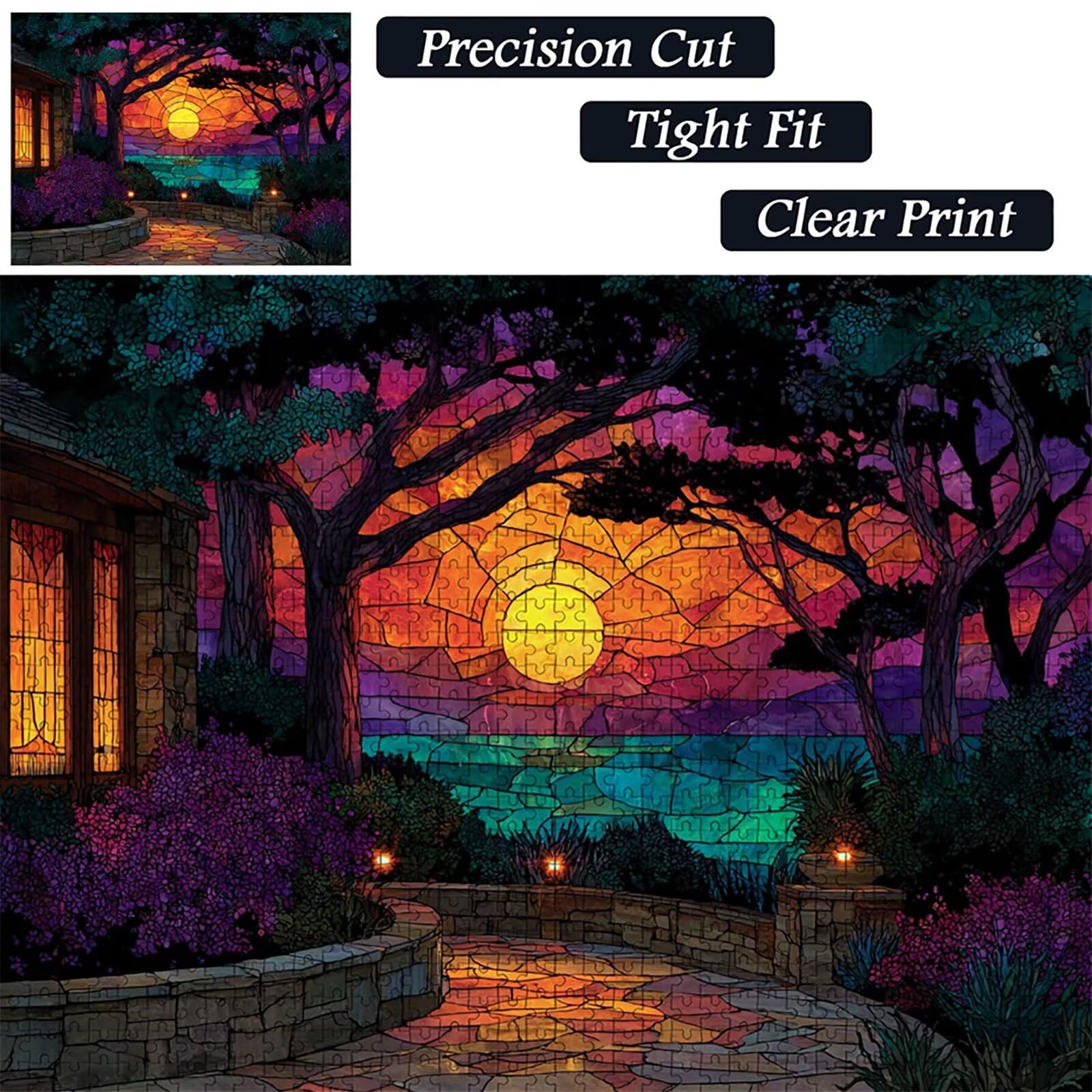 Abstrakcyjne drewniane puzzle 4000 sztuk, puzzle dla dorosłych z pudełkiem 141 x 87 cm, łamigłówki, dla mężczyzn kobiet nastolatek, kreatywne gry logiczne, dekoracja domu, E-7620