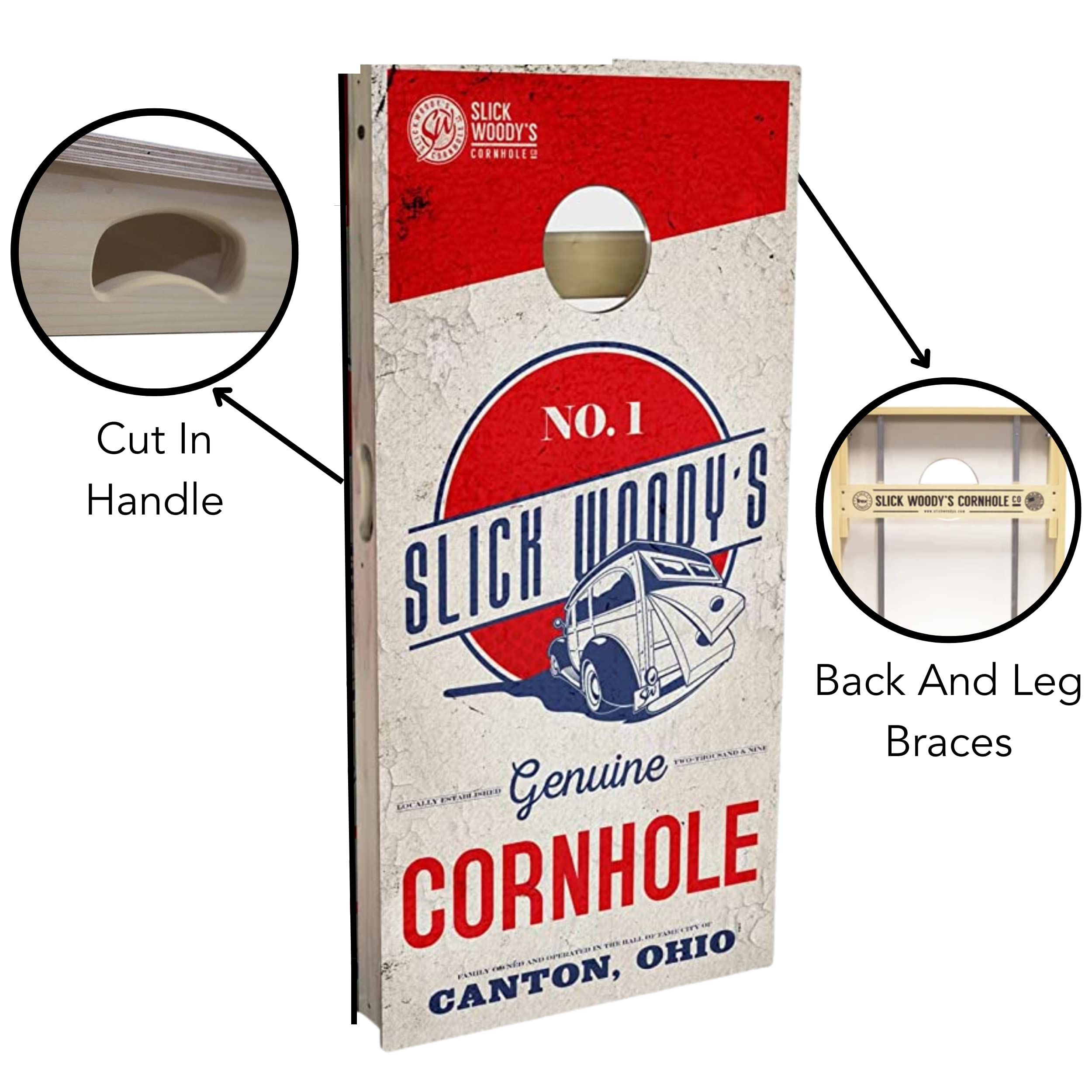 Amazon.com : Slick Woody's Professional-Grade Cornhole Boards - 4