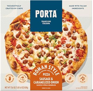 Porta Pizza Sausage with Caramelized Onions, 17.6 oz - Nitrate-Free, HFCS-Free Clean Label Italian Meat